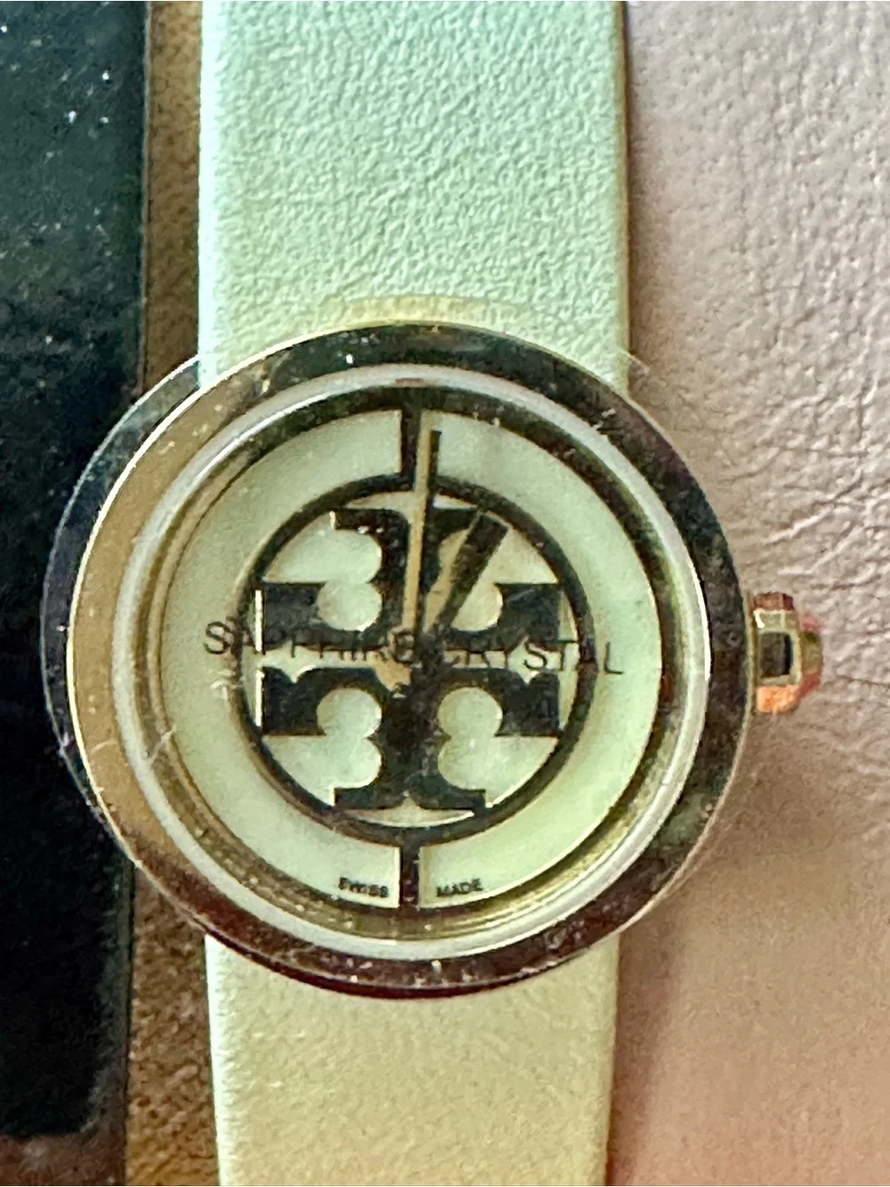 Tory Burch Reva Swiss Watch NEW & SEALED w/Set 4 Interchangeable Leather Straps